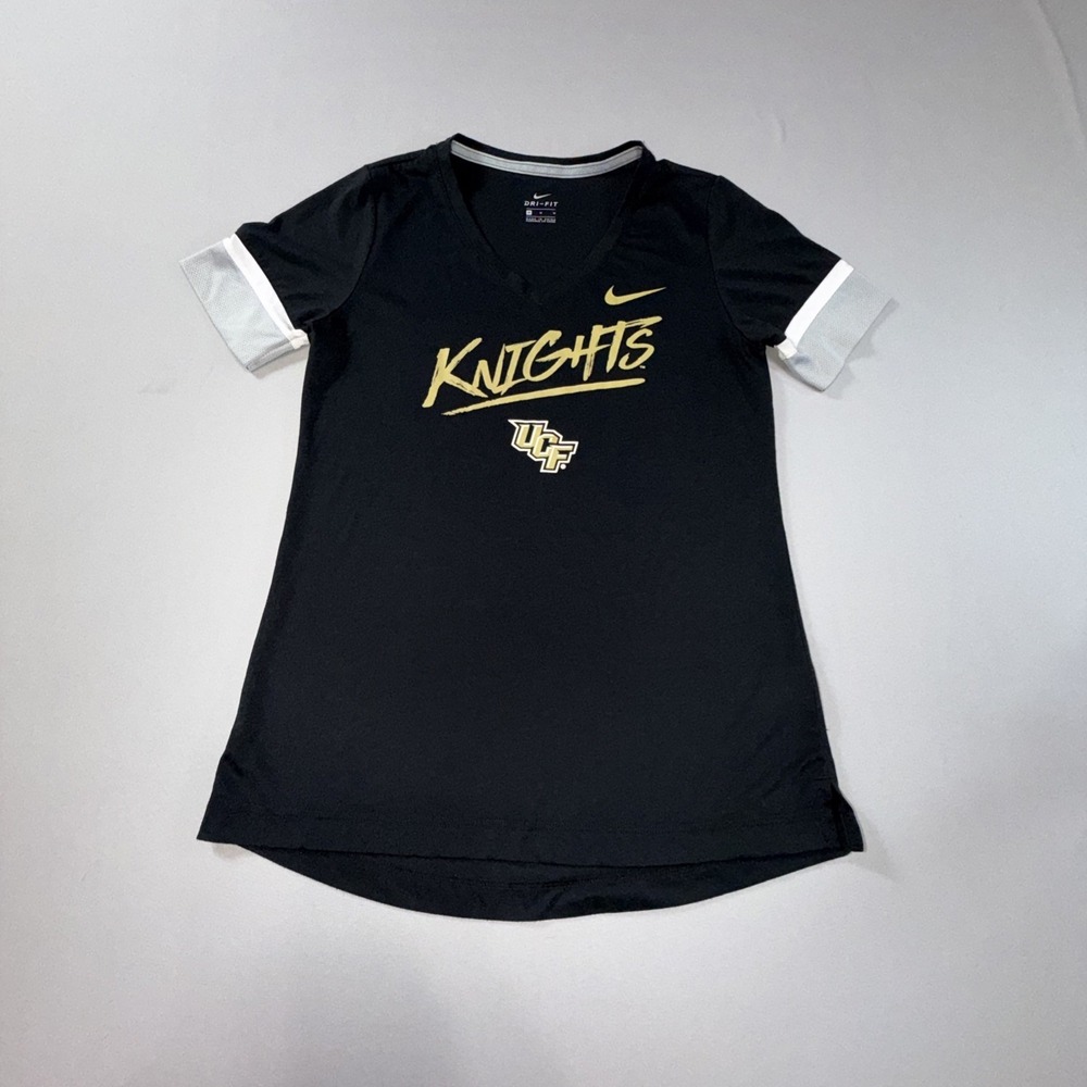 UCF Knights Nike T-Shirt Medium Women DriFit University Central Florida Swoosh